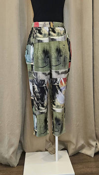 Shana Apparel - Women's Pull On Pants With Elastic