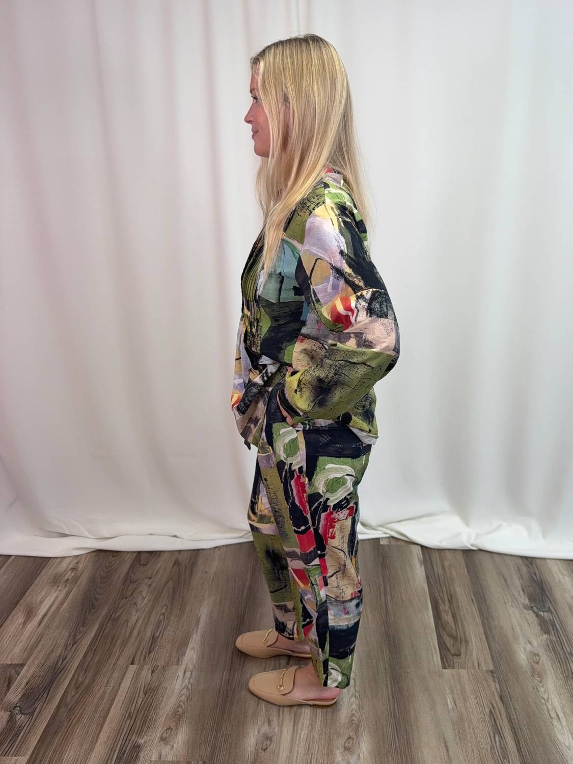 Shana Apparel - Women's Pull On Pants With Elastic
