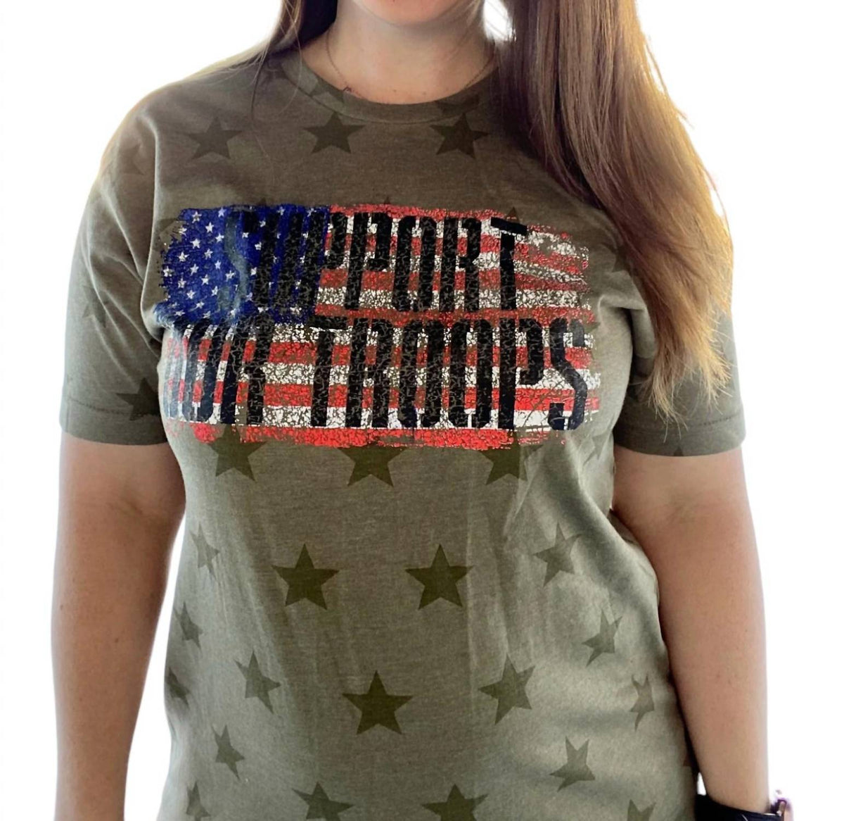 She Shed - Support Our Troops Tee