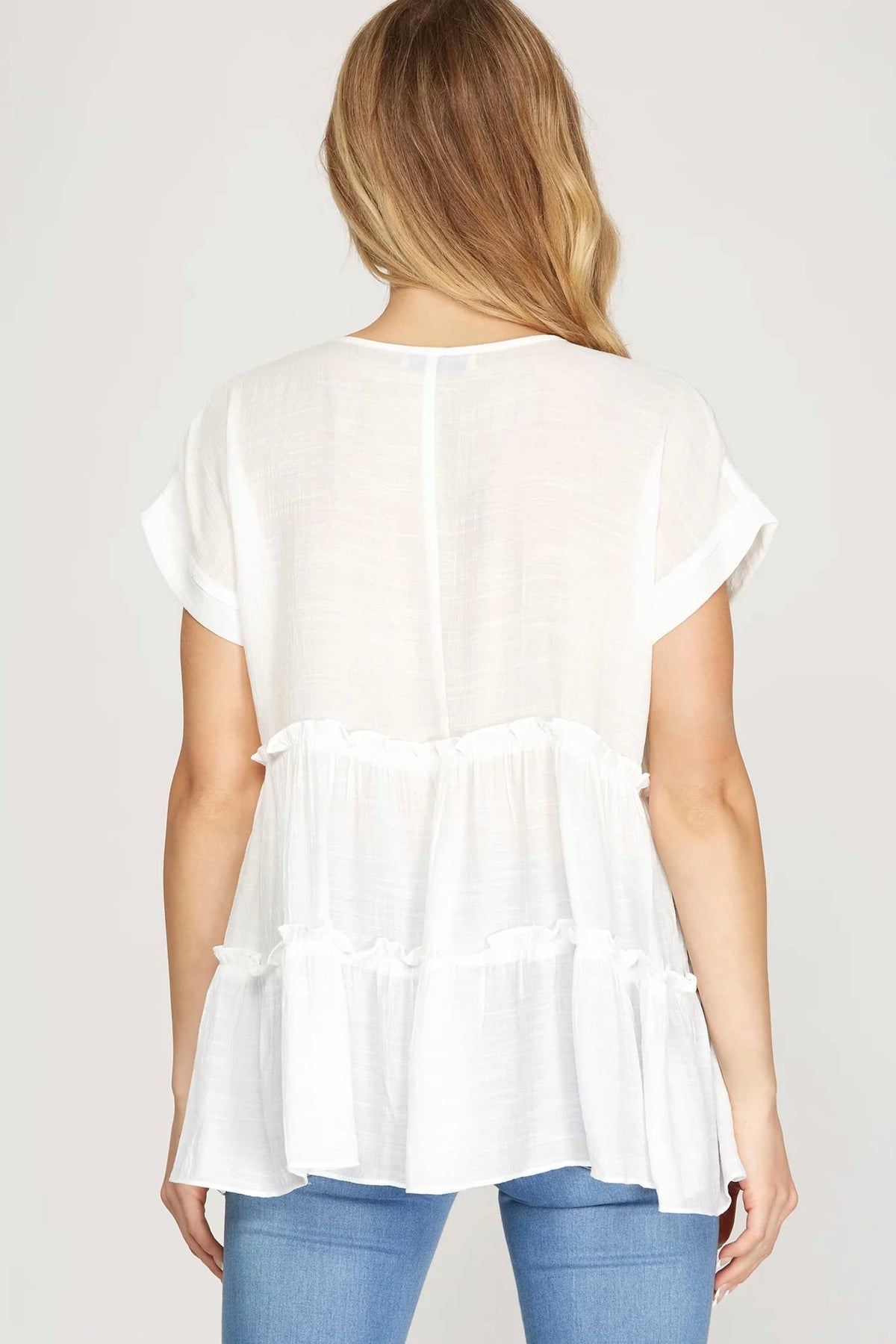 She + Sky - Beachin' It Blouse