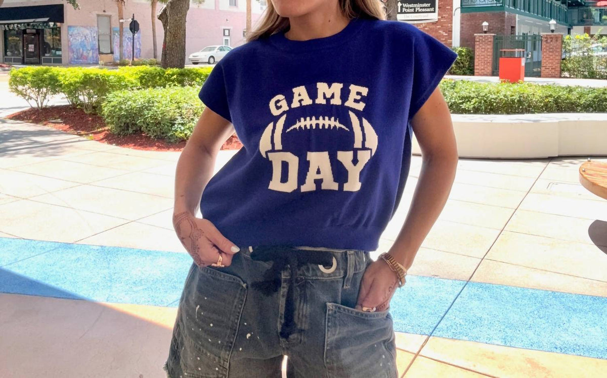 She + Sky - Game Day Sweater