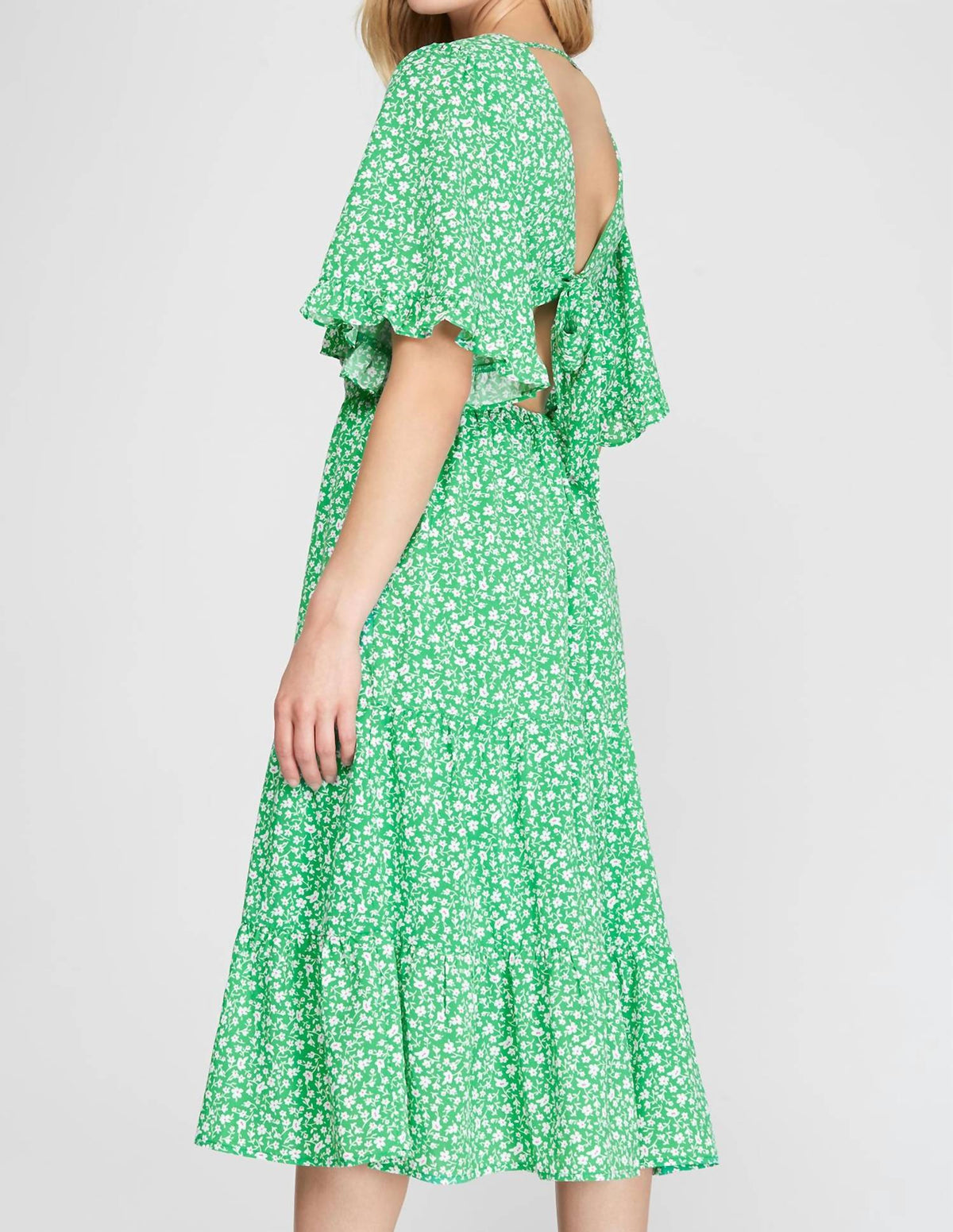 She + Sky - Midi Dress Floral