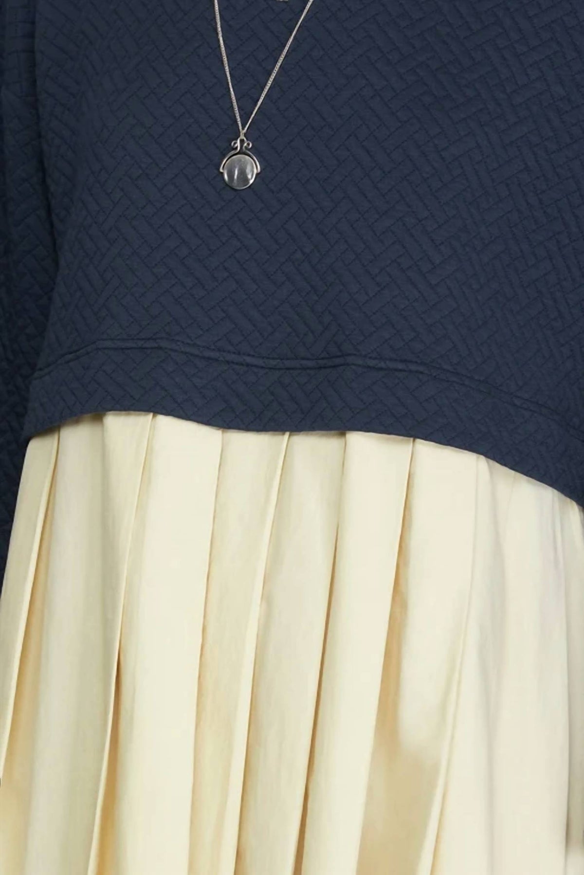 She + Sky - Quilted Mini Dress