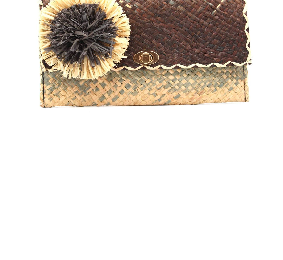 Shebobo - Women's Straw Envelope Clutches