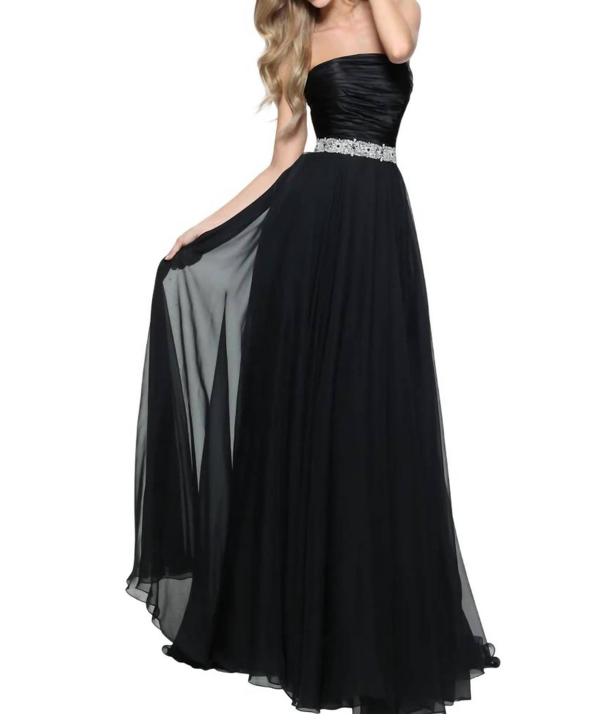 Sherri Hill - Ruched Bodice Prom Dess