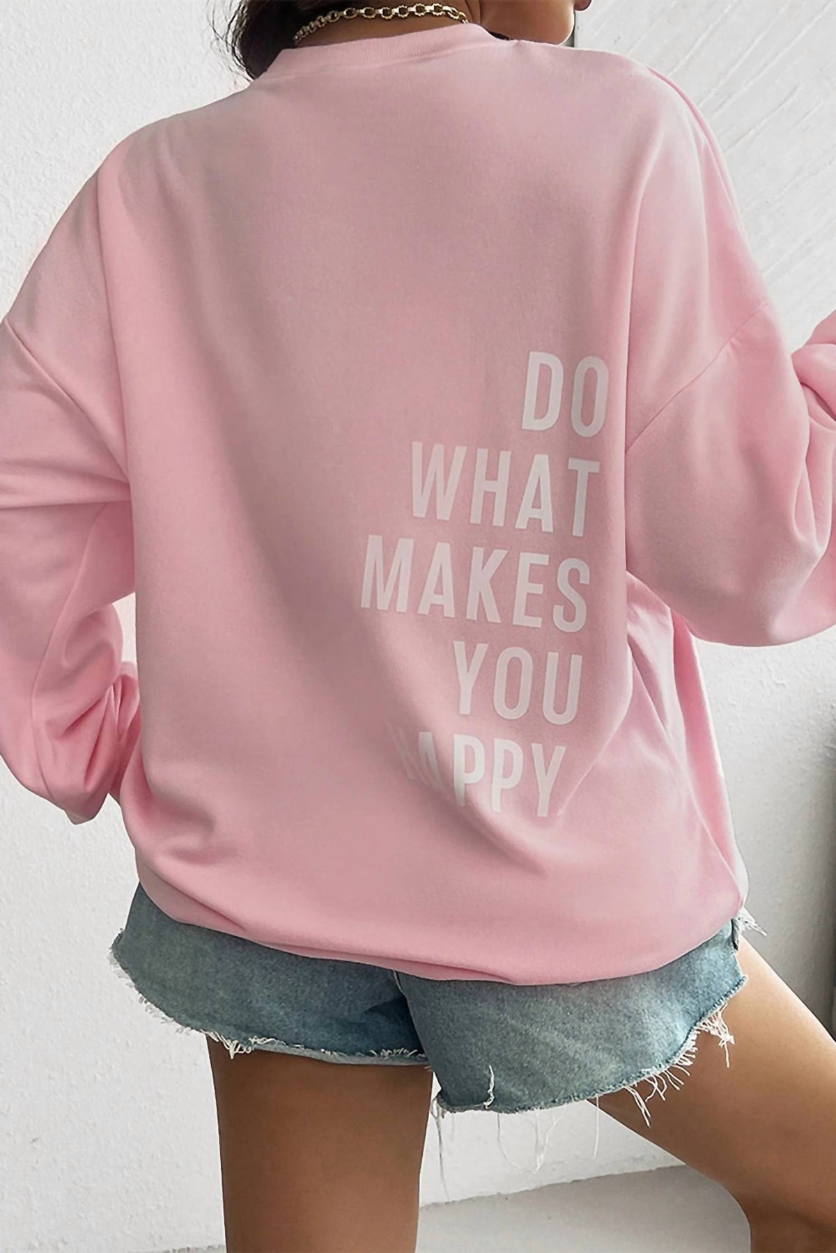 Shewin - Do What Makes You Happy Sweatshirt