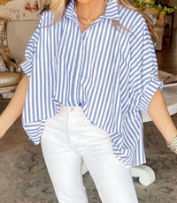 Shewin - Dolman Stripe Top