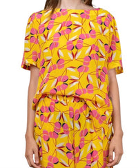 Shine - Cherry Silk Tee