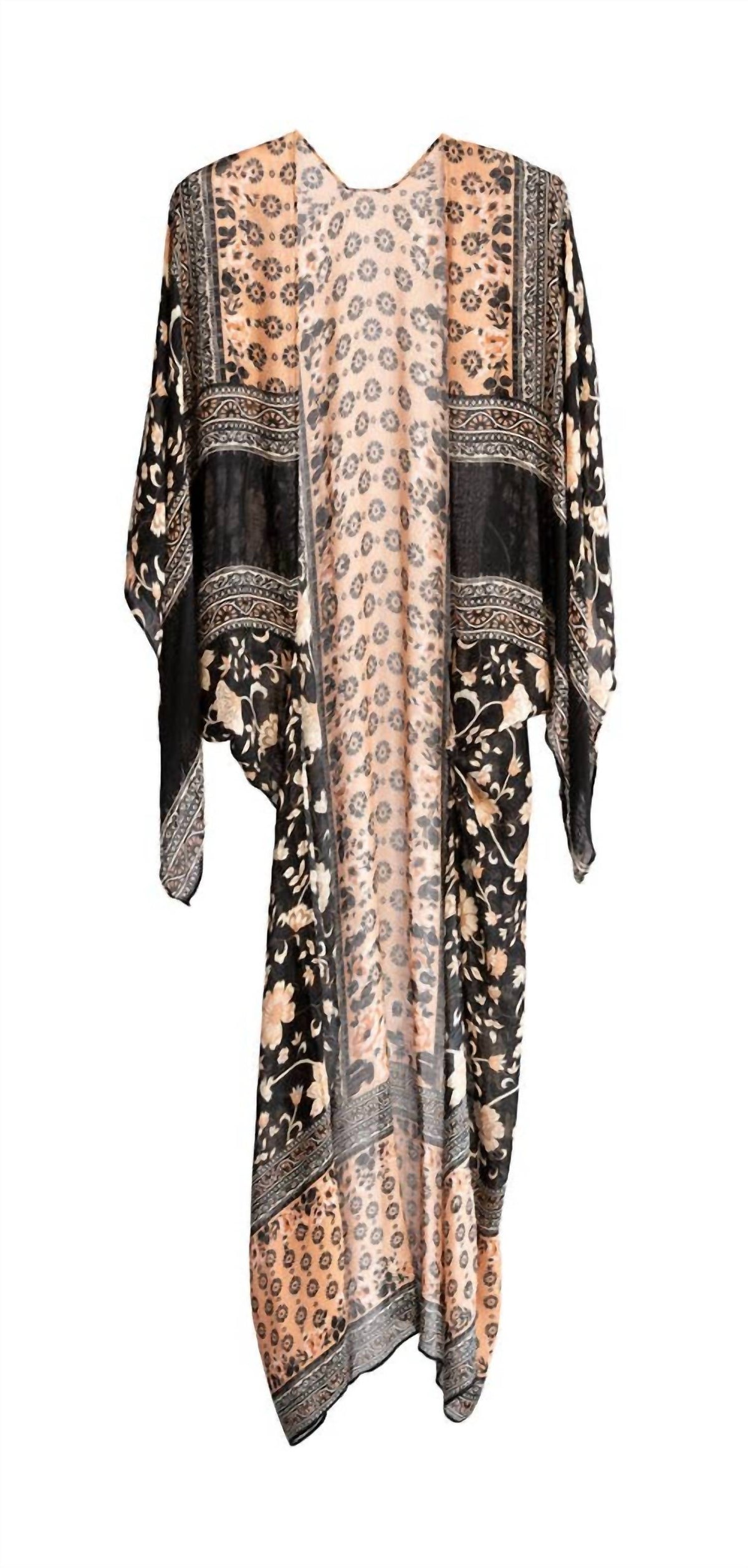 Shiraleah - Cicada Poen Front Kimono
