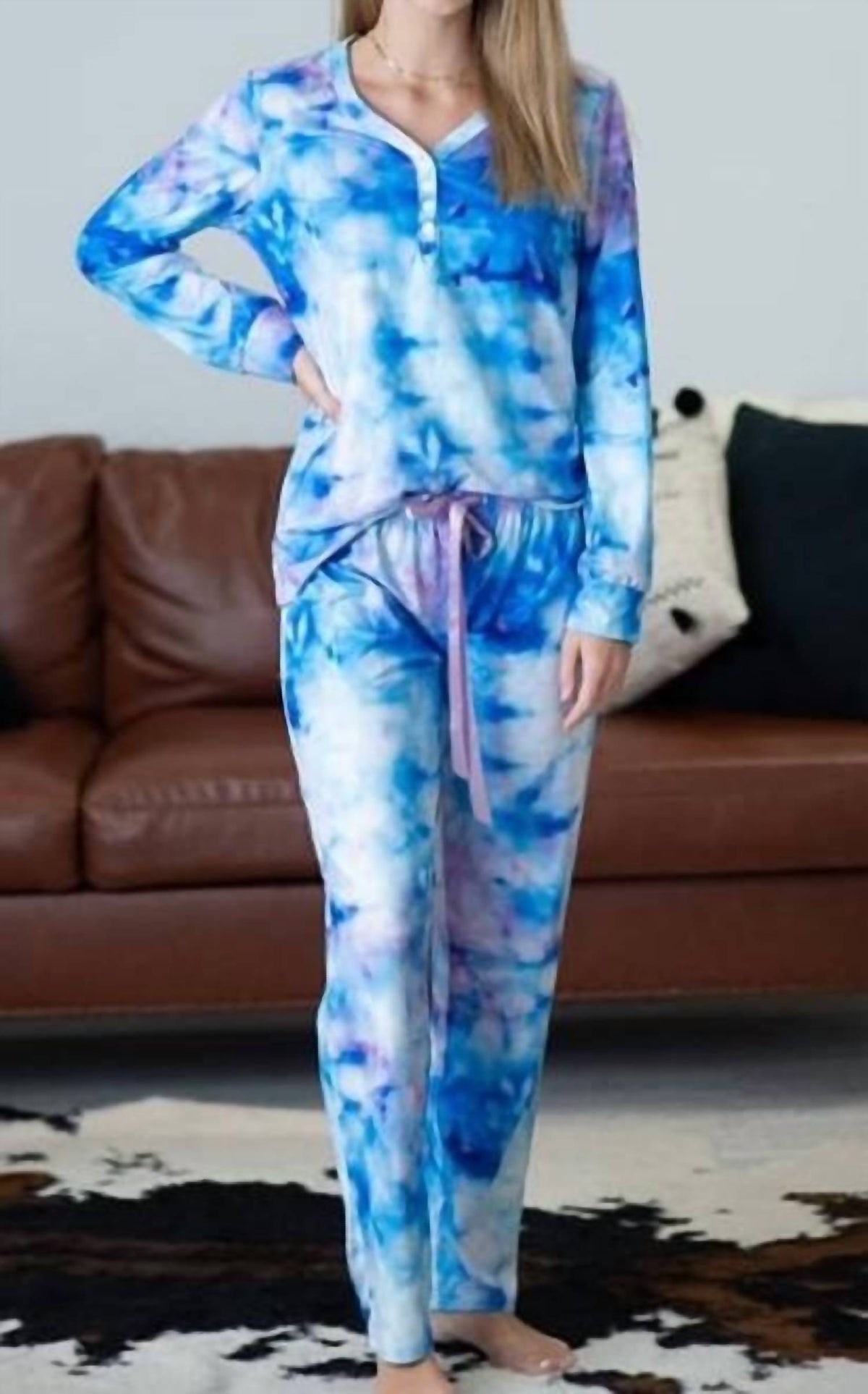 Shirley Stone - Tie Dye Loungewear Set
