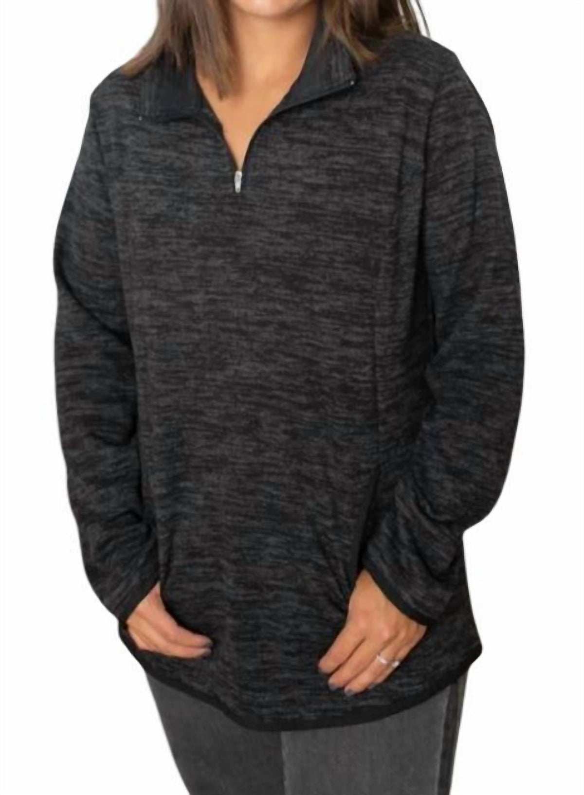 Shirley Stone - Zipper Pullover