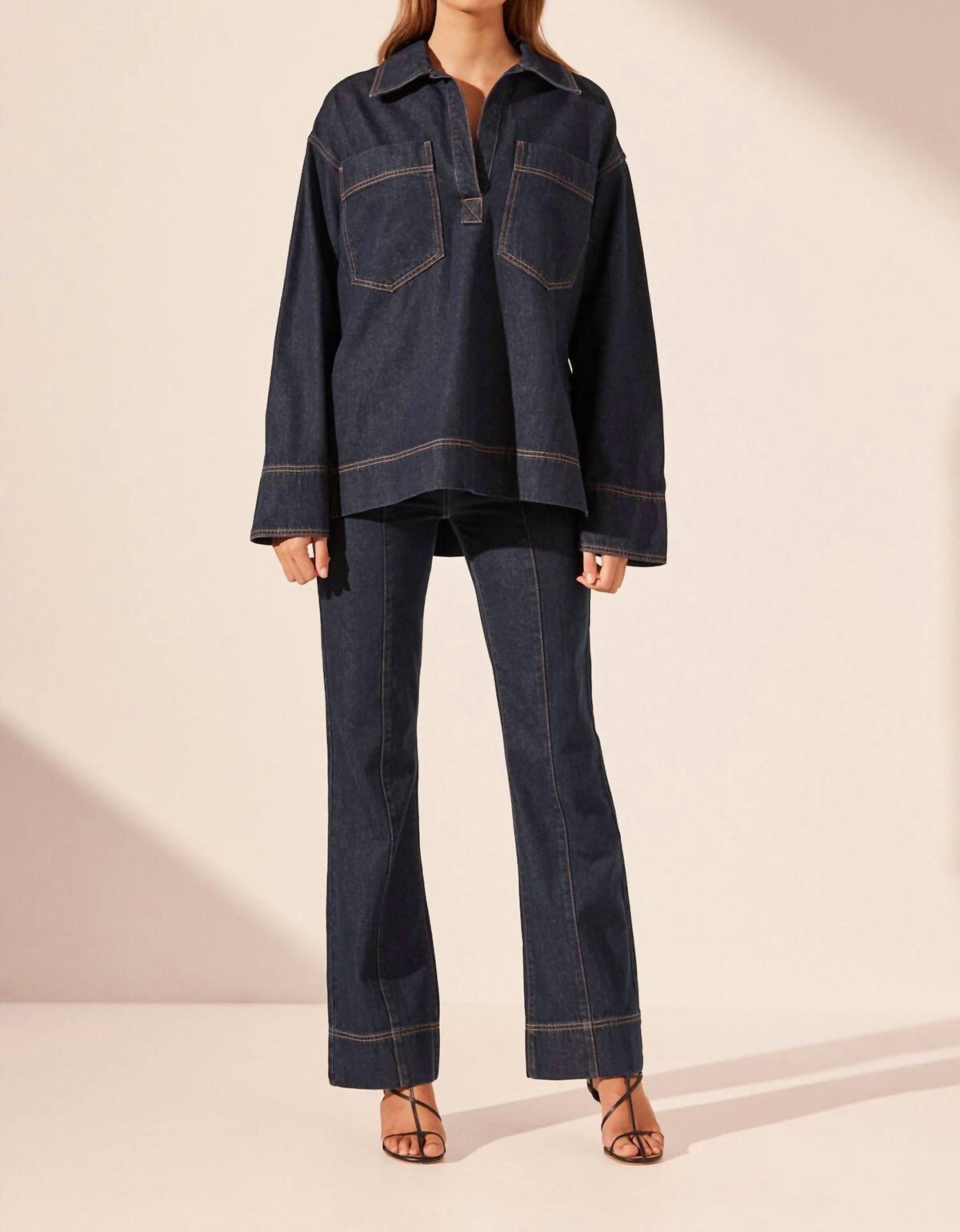Shona Joy - Rita Patch Pocket Shirt