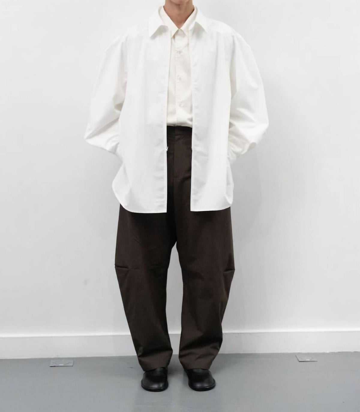 Shop Amomento - Raglan Zip Shirt