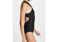 Shoshanna - Women's Standard Tide High Neck One Piece - black - clothing - one - pieces