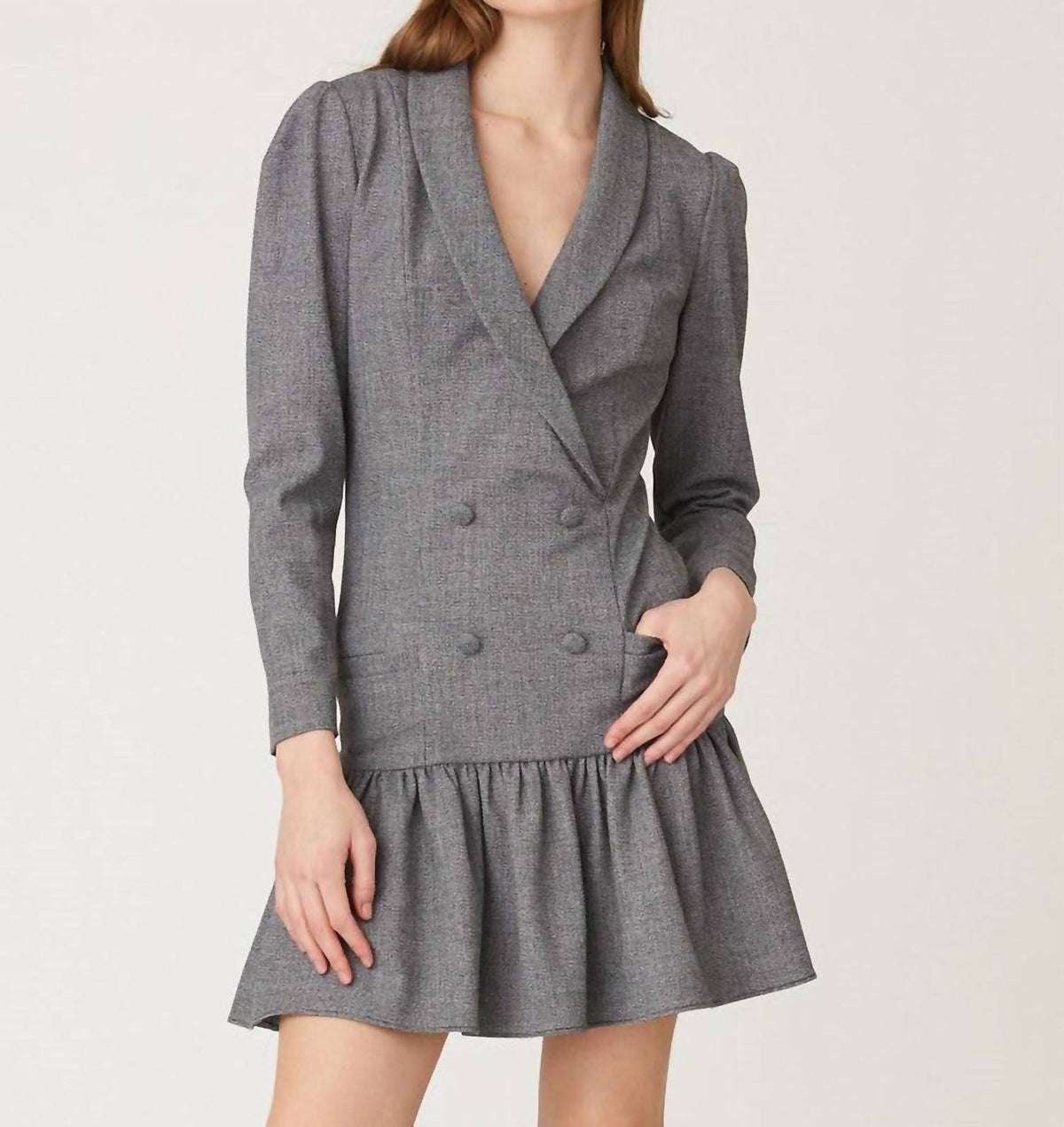Shoshanna - Zayda Wool Mini Dress