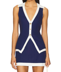 Show Me Your Mumu - Colby Vest Top - blue - clothing - jackets