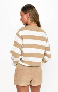 Show Me Your Mumu - Collared Pullover League Sweater