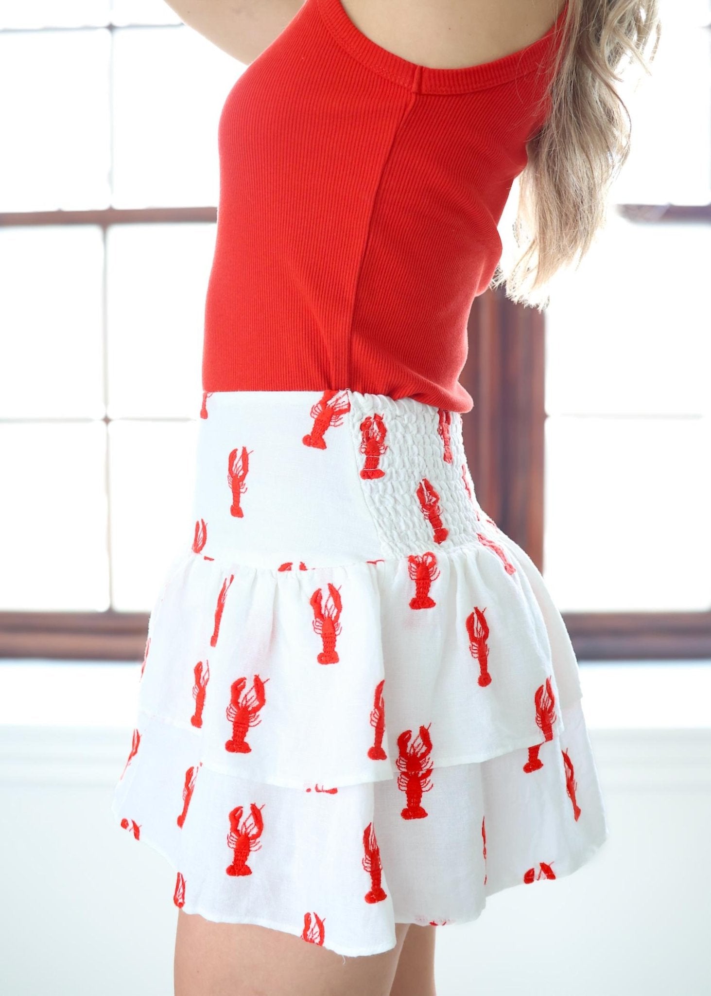 Show Me Your Mumu - Ellie Skort - clothing - graphic - linen - blend