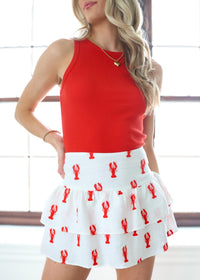 Show Me Your Mumu - Ellie Skort - clothing - graphic - linen - blend