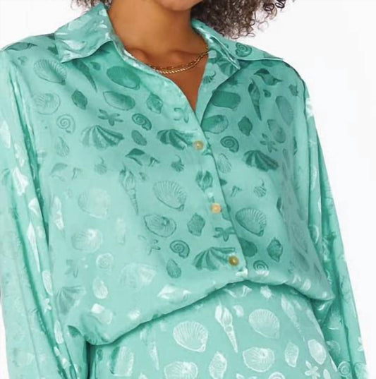 Show Me Your Mumu - Smith Button Down Shirt - blue - button - down - shirts - clothing