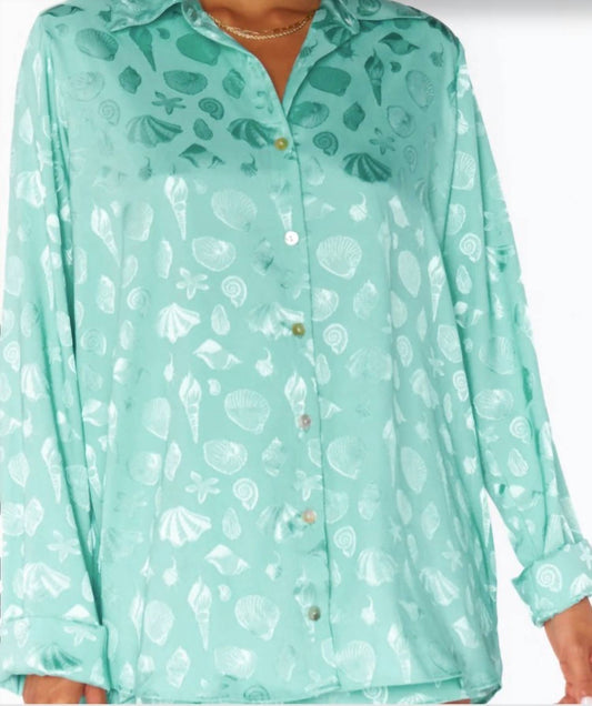 Show Me Your Mumu - Smith Button Down Shirt - blue - button - down - shirts - clothing