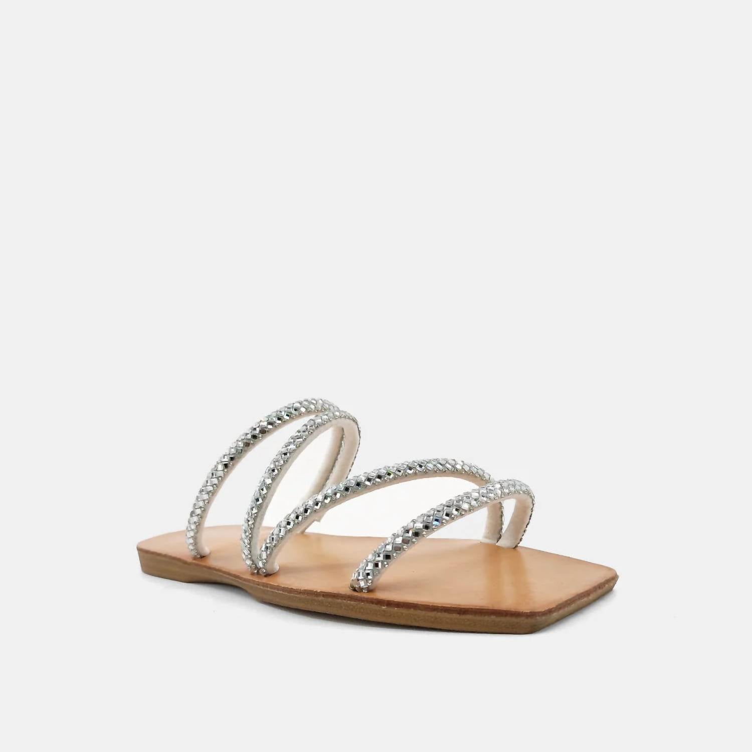 Shu Shop - Women's Celestina Sandal - sandals - shoes - silver