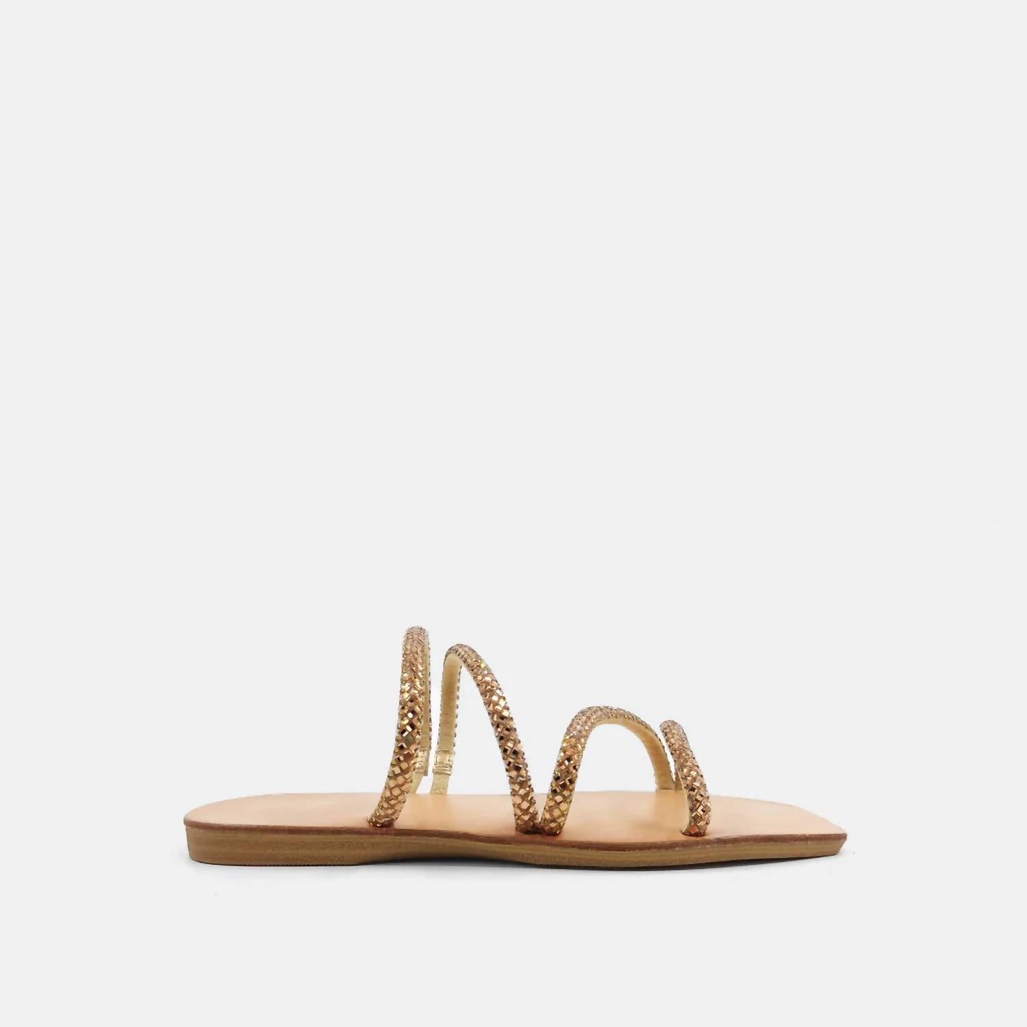 Shu Shop - Women's Celestina Sandal - gold - sandals - shoes