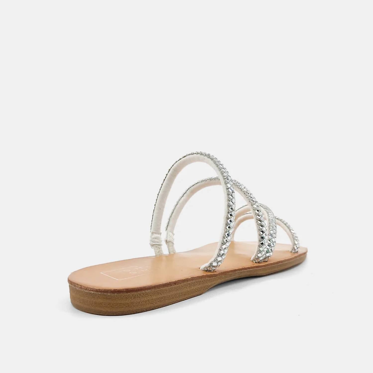 Shu Shop - Women's Celestina Sandal - sandals - shoes - silver