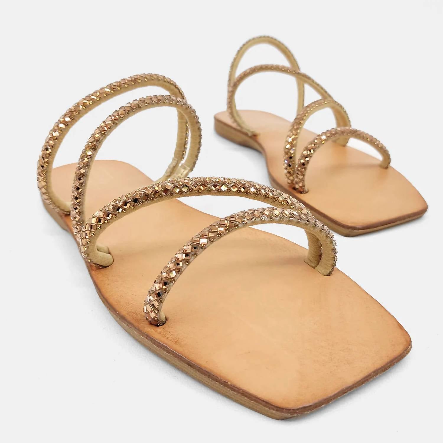 Shu Shop - Women's Celestina Sandal - gold - sandals - shoes