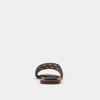 Shu Shop - Women's Codie Black Gold Sandals