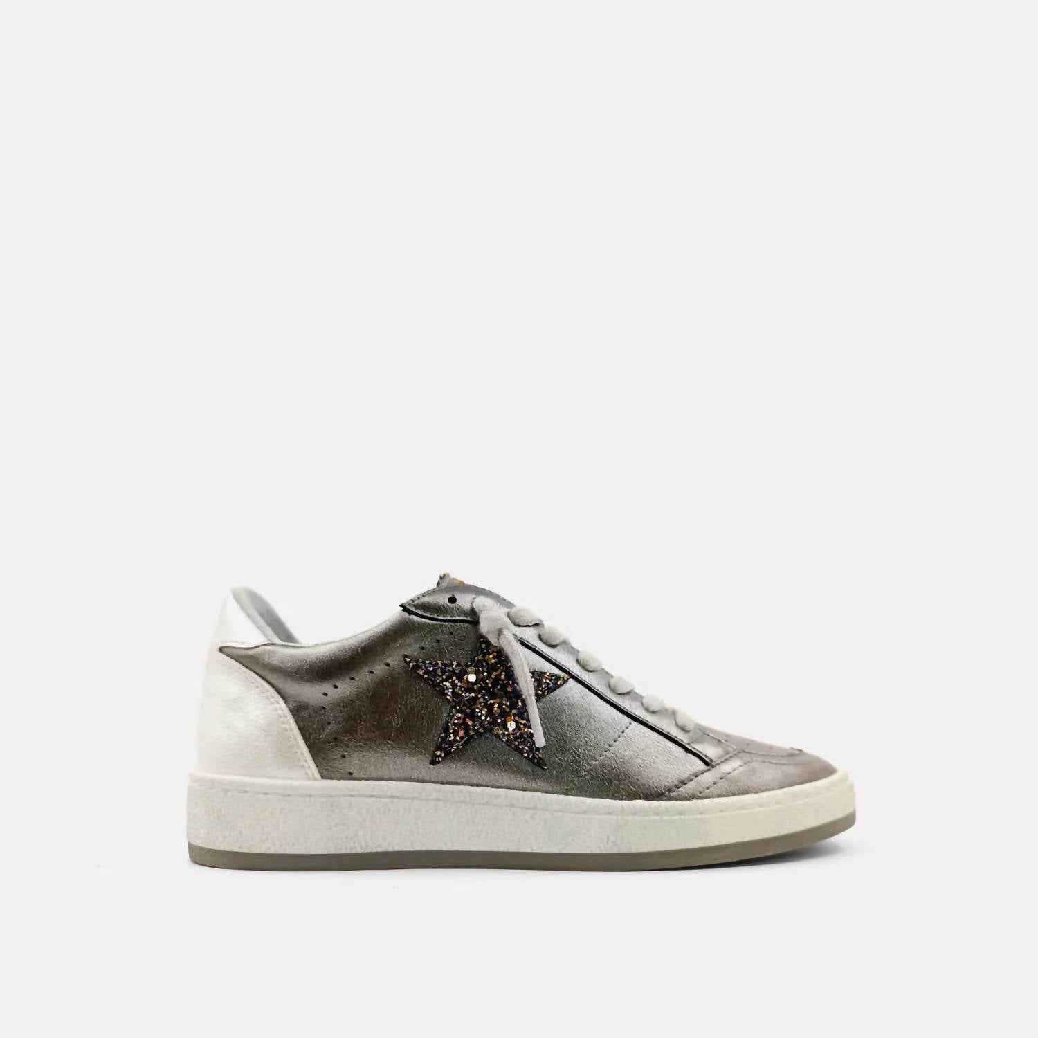 Shu Shop - Women's Paz Sneaker - shoes - silver - sneakers