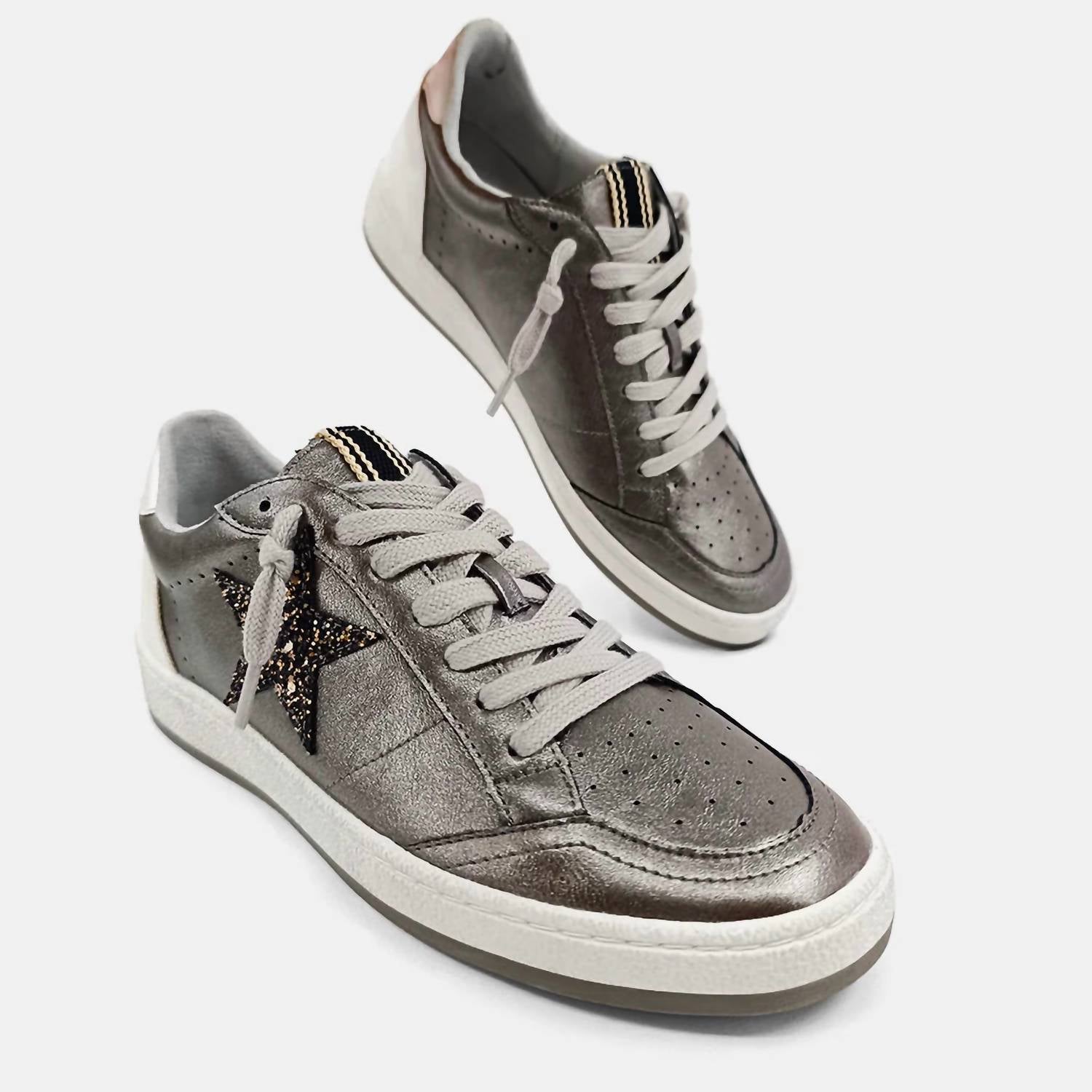 Shu Shop - Women's Paz Sneaker - shoes - silver - sneakers