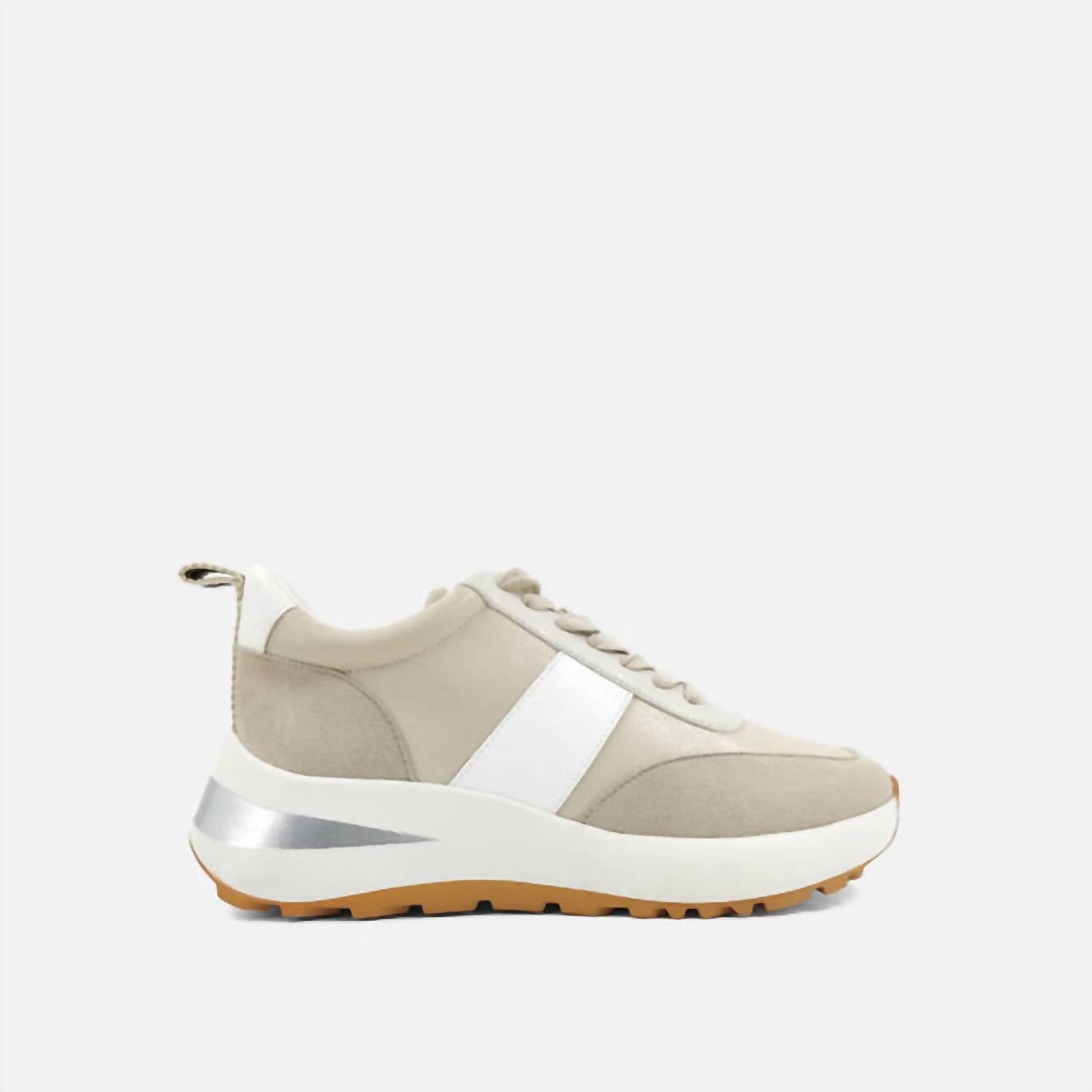 Shu Shop - Women's Serafina Sneaker - beige - shoes - sneakers