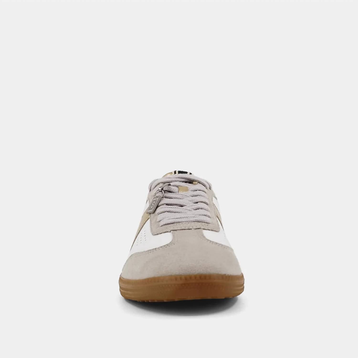 Shu Shop - Women's Sydney Sneaker - gold - leather - shoes