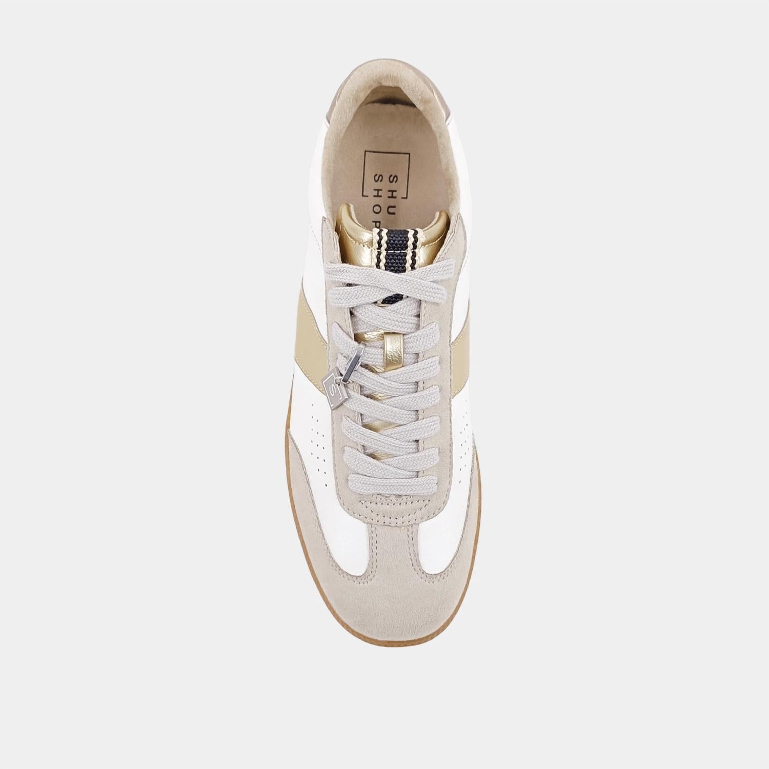 Shu Shop - Women's Sydney Sneaker - gold - shoes - sneakers
