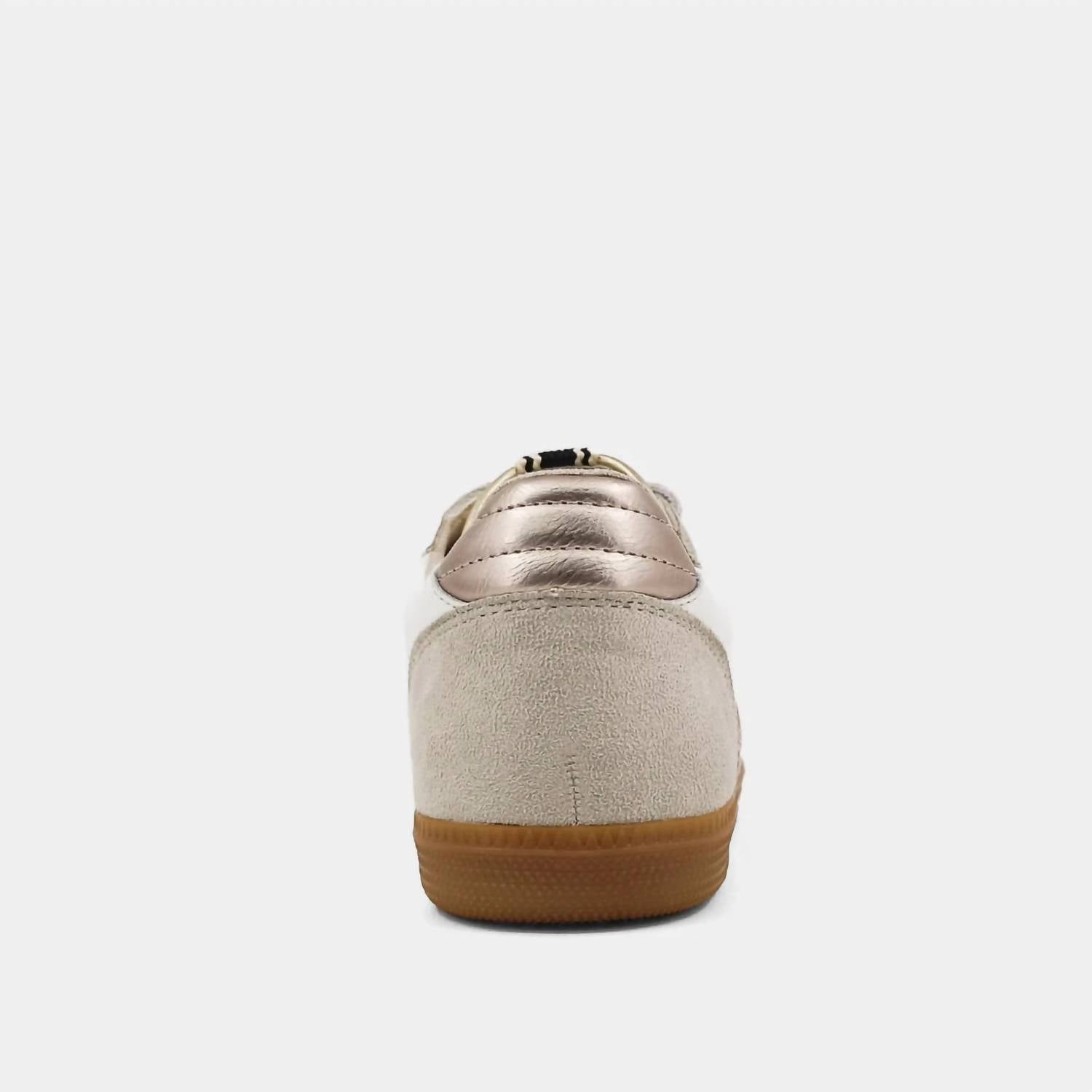 Shu Shop - Women's Sydney Sneaker - gold - leather - shoes