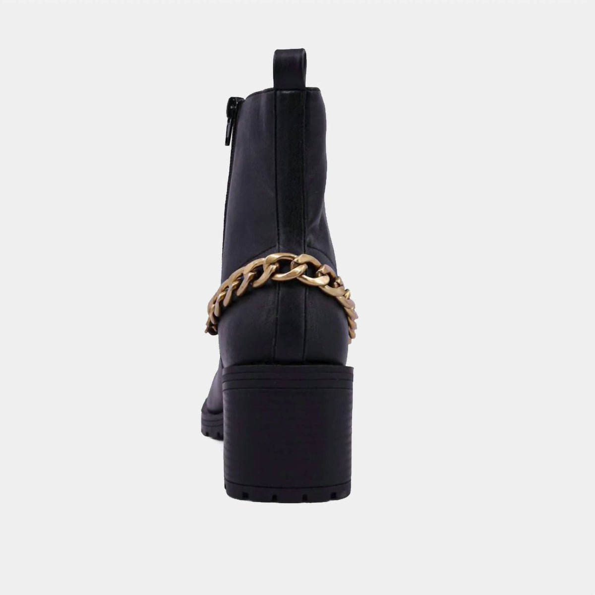 Shu Shop - Women's Yenni Combat Boot with Chain