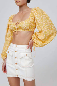 Significant Other - Sasha Balloon Sleeves Top