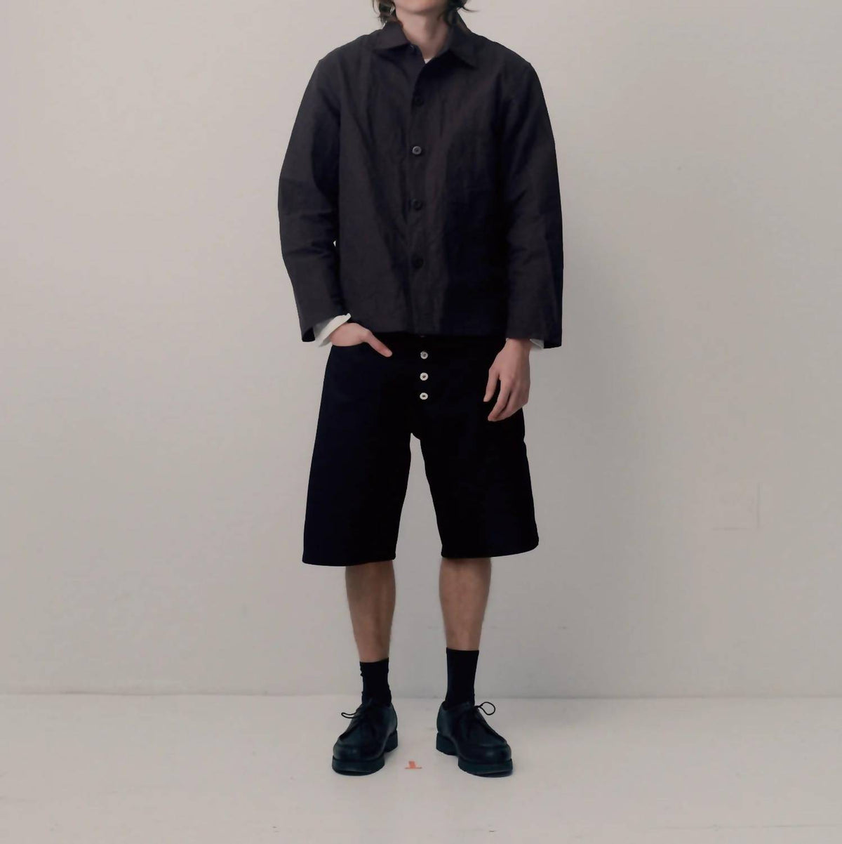 Silphium Studio - Unisex Core Denim Shorts