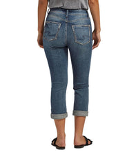 Silver Jeans Co - Avery High Rise Capri Jeans - Plus