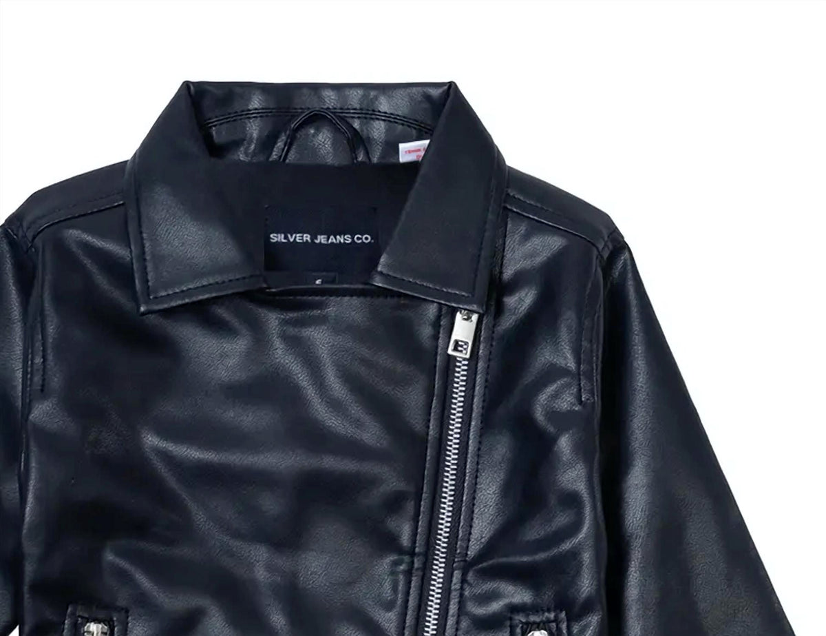 Silver Jeans Co - Girl's Biker Jacket