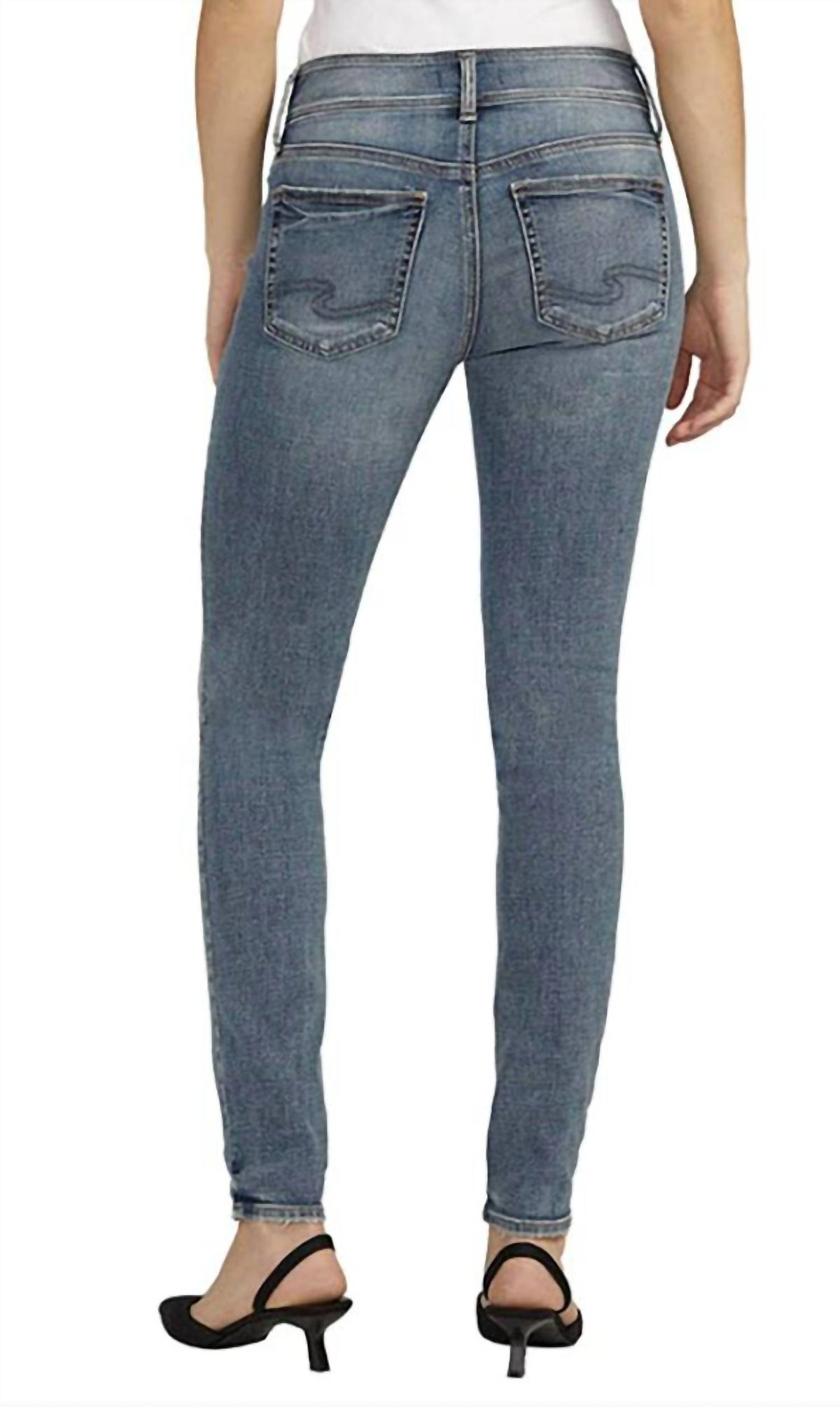 Silver Jeans Co - Women's Suki Curvy-fit Mid Rise Jean