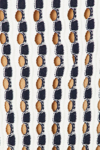 Simkhai - Adley Knit Cropped Polo - blouses - blue - clothing