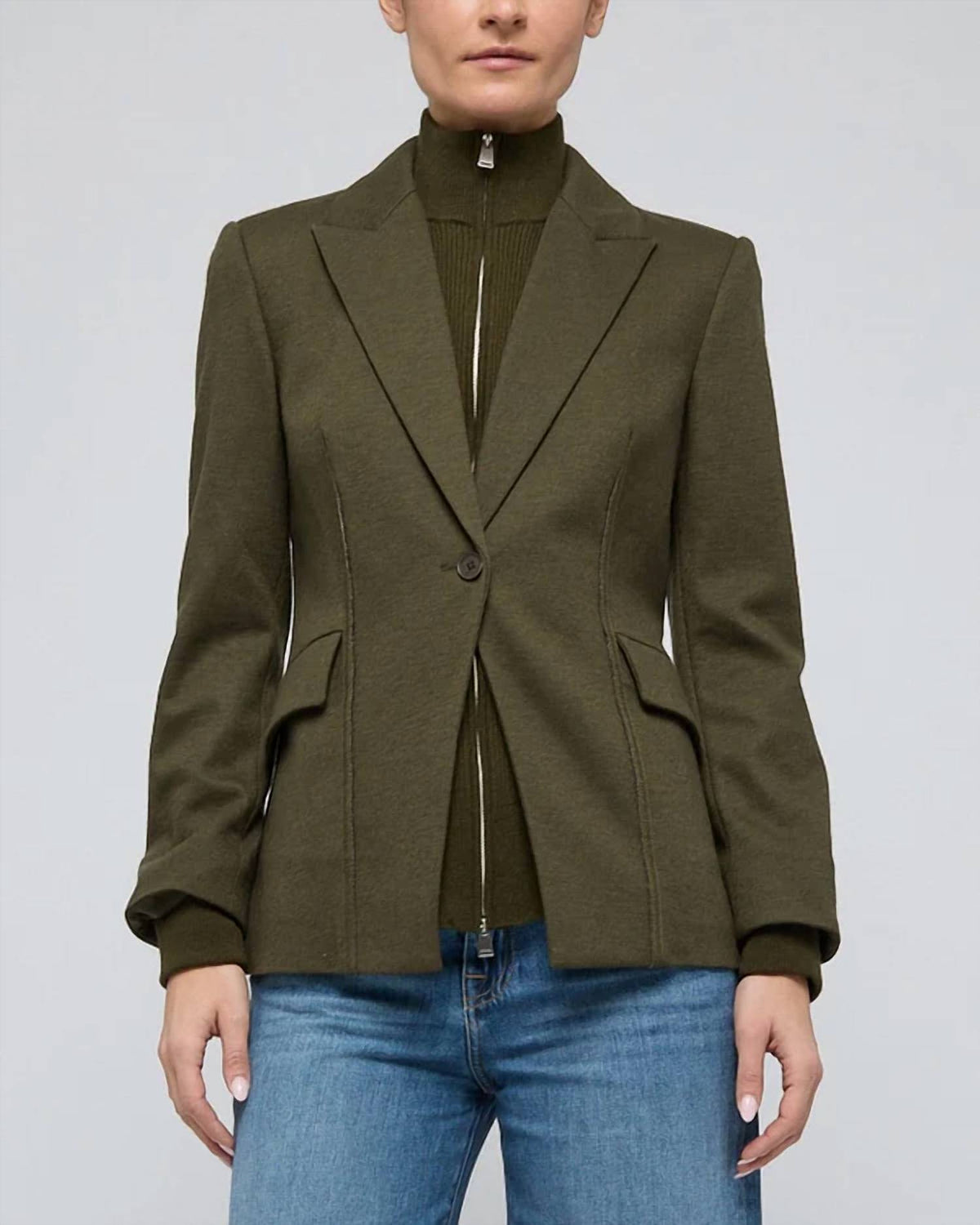 Simkhai - Auden Knit Combo Blazer