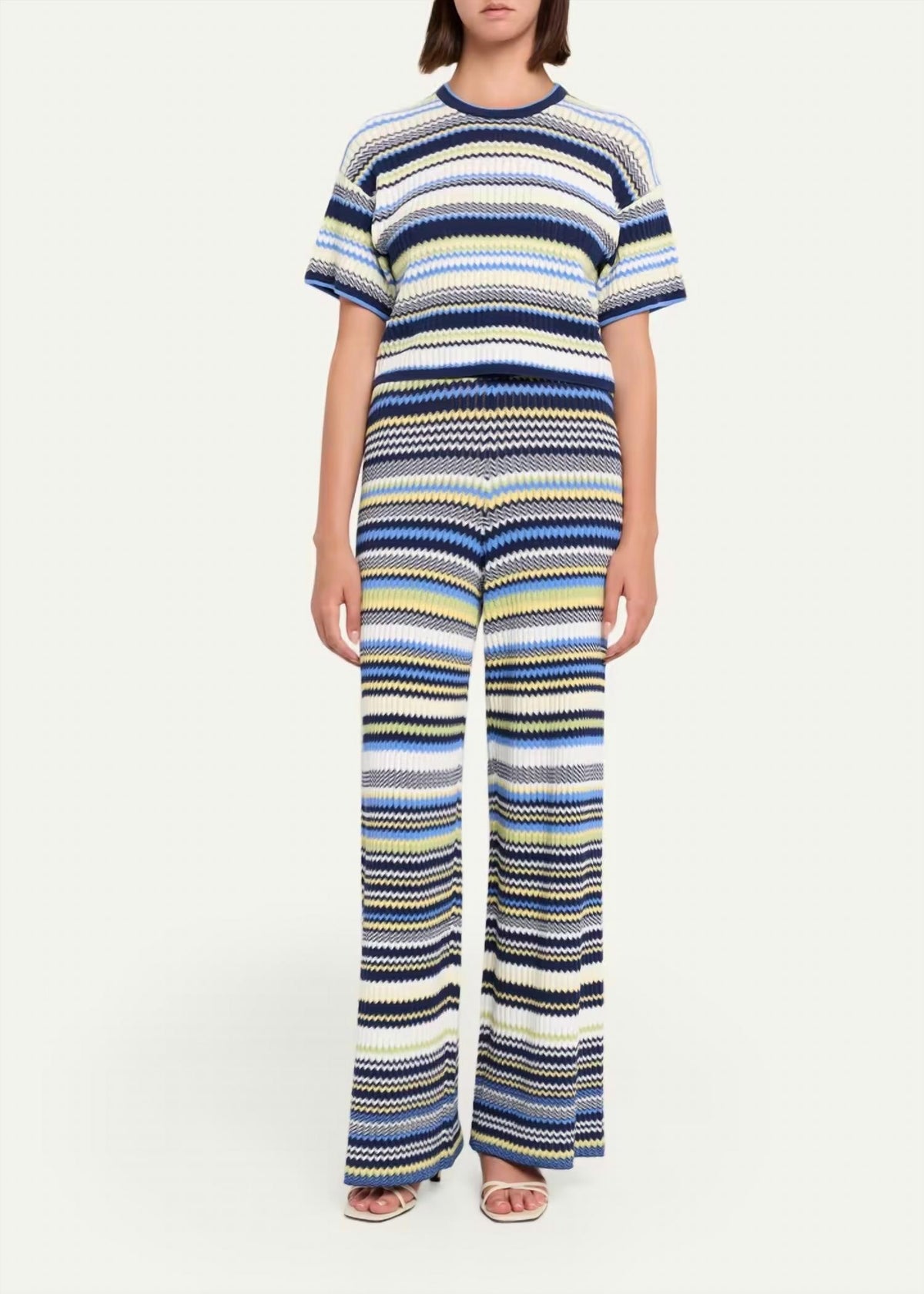 Simkhai - Farrah Striped Knit Pants
