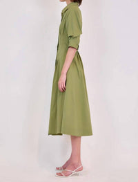 Simkhai - Jazz Pintuck Midi Dress