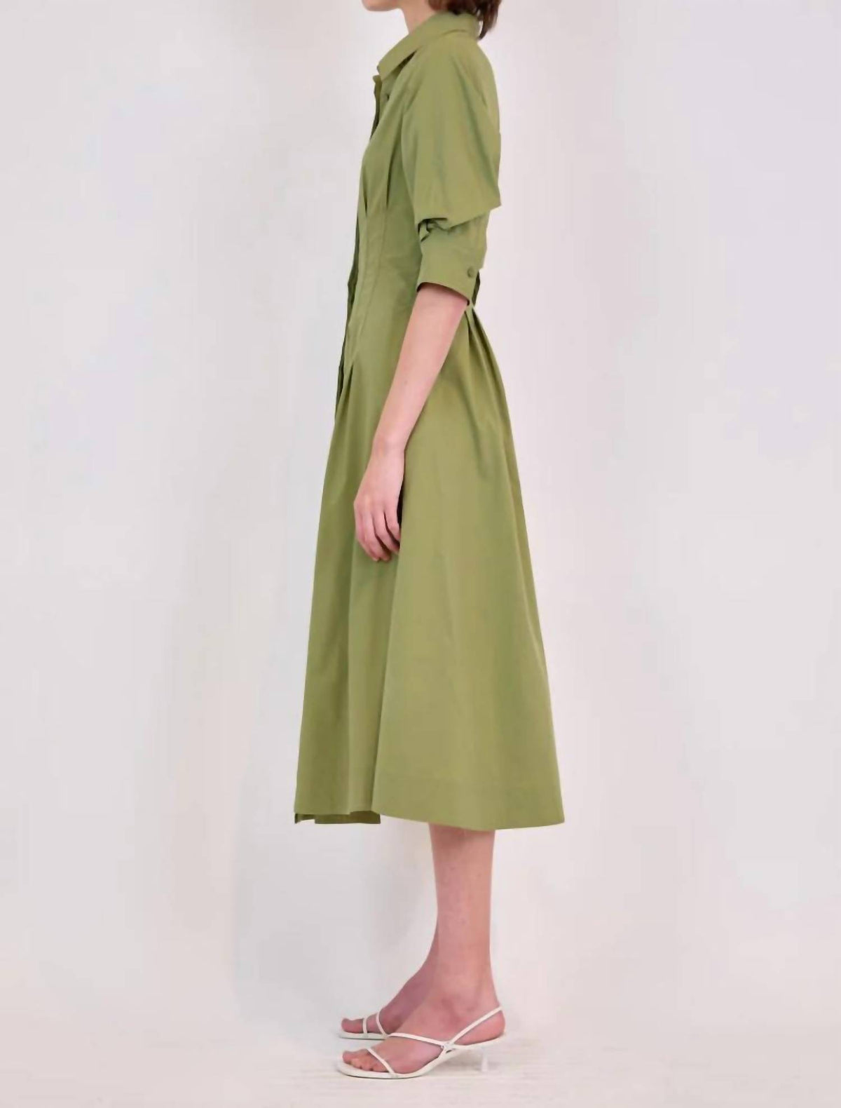 Simkhai - Jazz Pintuck Midi Dress