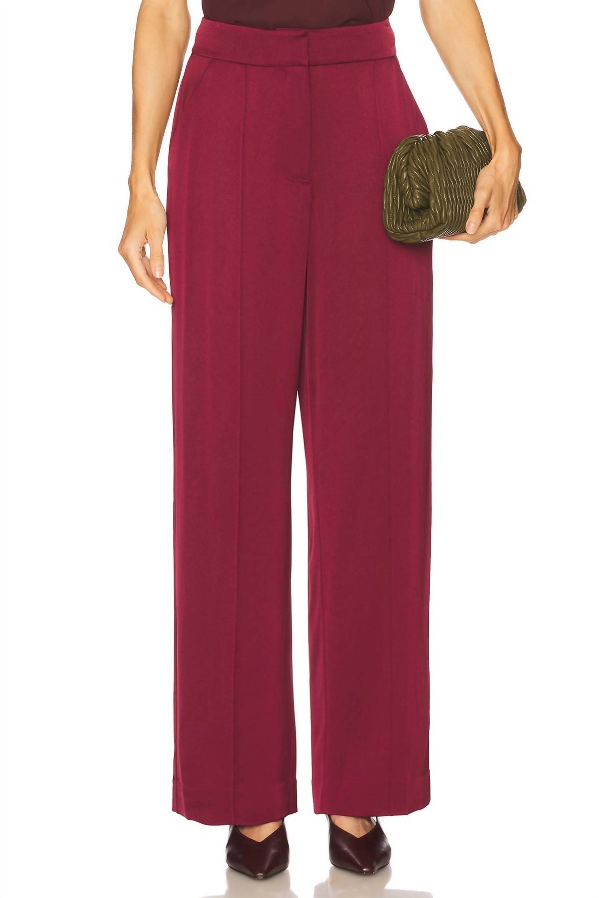 Simkhai - Kyra Wide Leg Trouser Pants