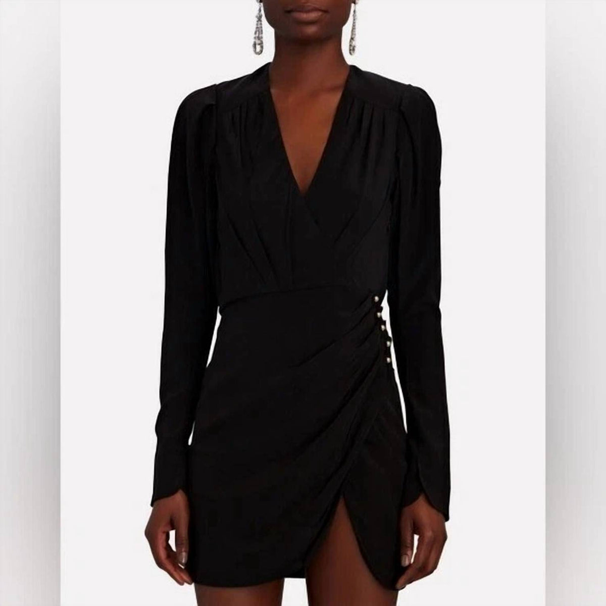 Simkhai - Leilani Wrap-effect Mini Dress