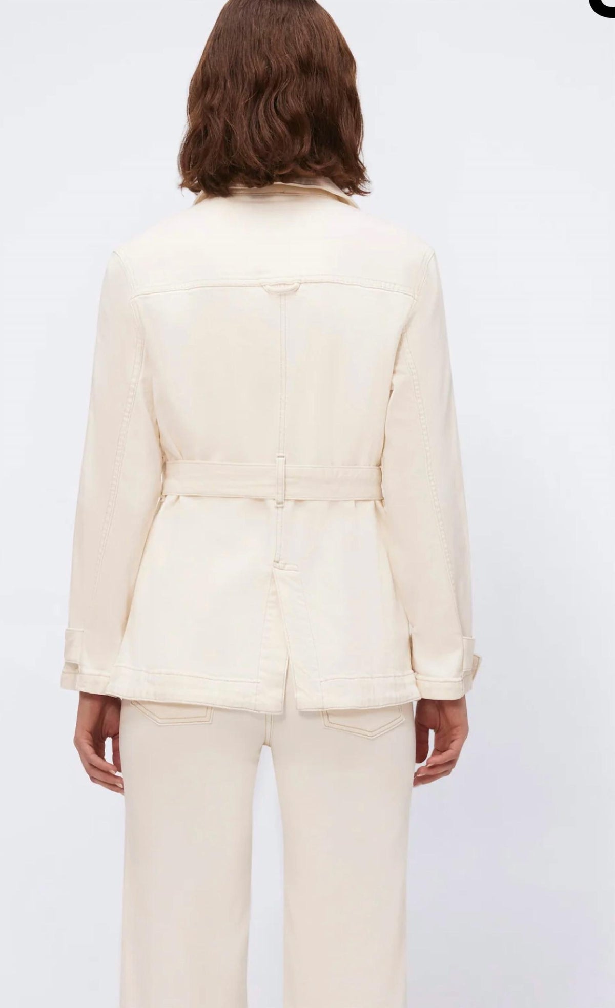 Simkhai - Leora Belted Cargo Denim Jacket